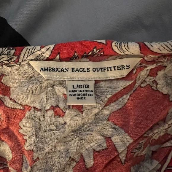 Ruffled Red American Eagle Dress - Picture 2 of 3